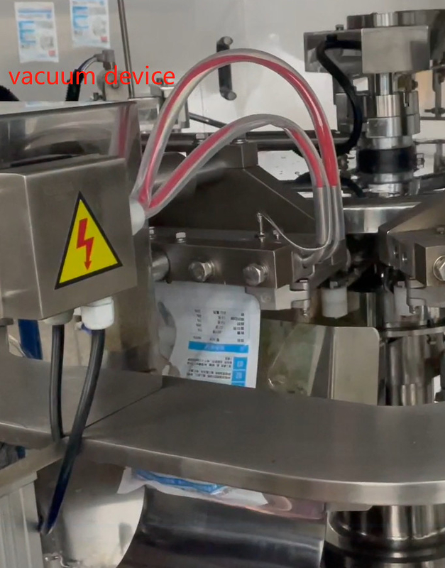 SS 304 van de Machine het Ijzige Garnalen van de Wegersverpakking van de de Workshopverpakking van het het Systeemdoel Gewicht 200g~1500g