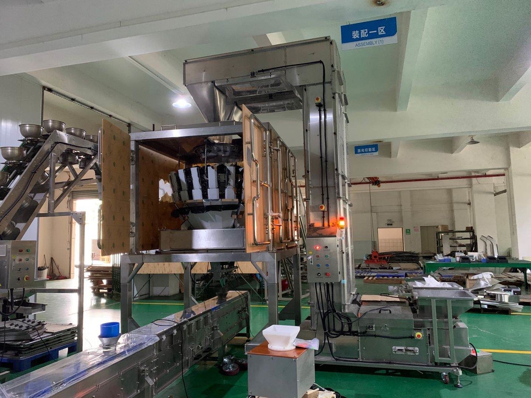 aangepaste z-type jakobsladder die met de verpakkingssysteem van de multiheadweger werken