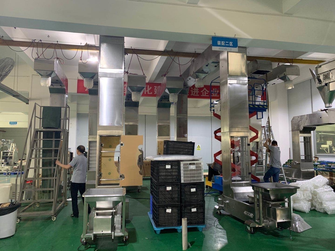 aangepaste z-type jakobsladder die met de verpakkingssysteem van de multiheadweger werken