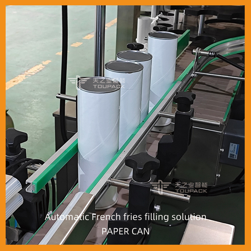 De Garnalen Chips Sealing Food Canning Machine van Nachos van de aluminiumaardappel met 20 Hoofdmultihead Weger