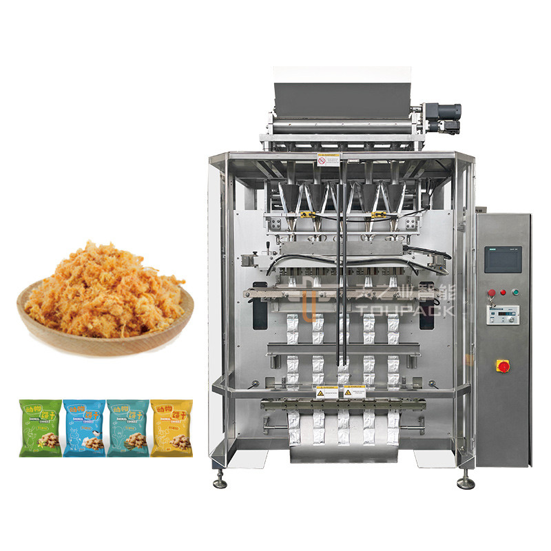 Automatische 20g 40g 80g multiline sportdrank mix stick pack poedervulmachine 4 lijnen poederverpakkingsmachine
