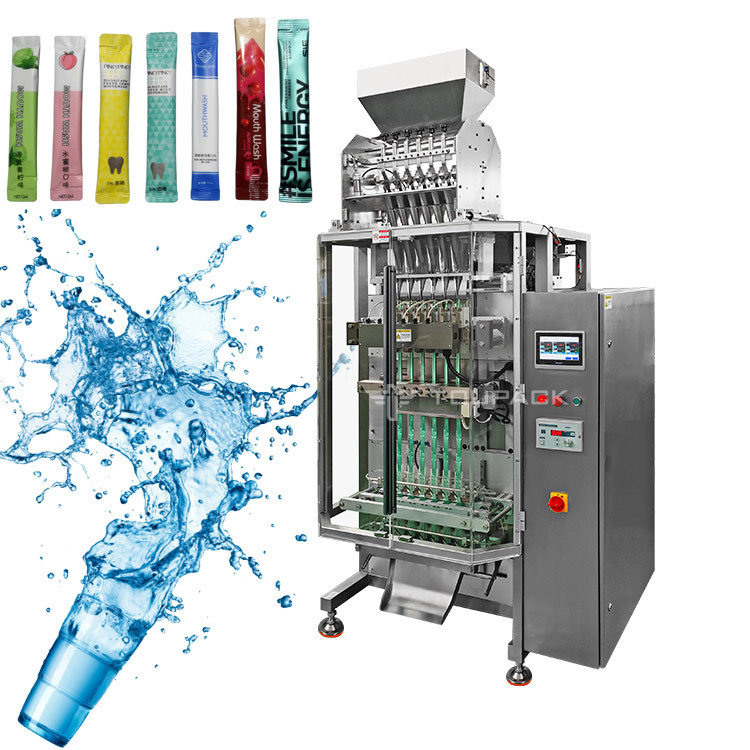 Verticale verpakkingsmachine voor vloeibare saus, sportgel, chocoladepasta, mayonaise, honingcondense