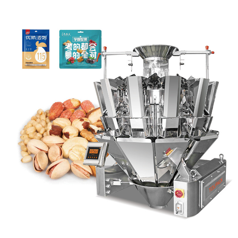 Automatische Koffiebonen Zaden Granule Stand Up Pouch Voorafgemaakte zak Doypack Filling Multihead Weighing Packaging Machine