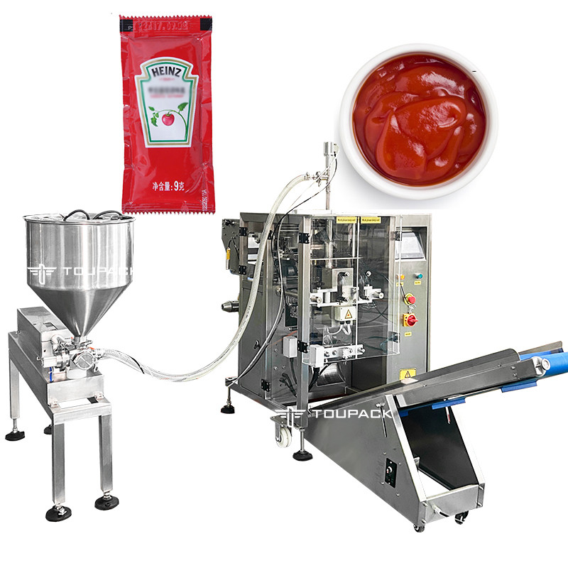 Gepersonaliseerde professionele honing pindakaas Salade Dressing Ketchup Sauce Paste Vloeistof Weeg- en verpakkingssystemen