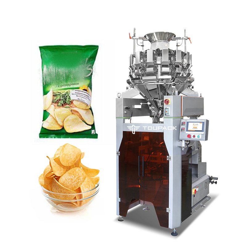 Hoge snelheid 120BPM Stick Bag Potato Chips Snacks Verticale verpakkingsmachine Automatische weeg- en verpakkingsmachine