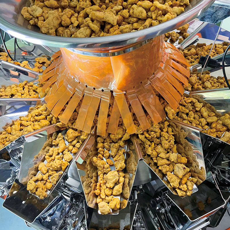 Persoonlijke noten vullen en huisdiervoeding Amandel Cashew diervoeder Zaden Banana Chips Candy Bag Packing Machine