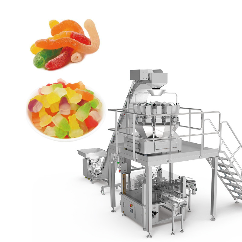 Voedselverpakkingsmachines Industriële voedselverpakkingsmachines Functionele snoeppotverpakkingsmachine voor Doypack