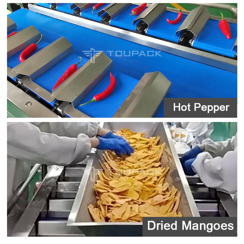 Chinese rookworst half-automatische 12 hoofd multihead weigeraar verpakkingsmachine gehard saus verpakking verpakkingsmachine