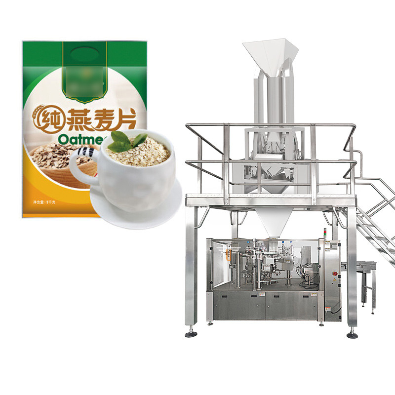 1kg 2kg 5kg Pocket Bag Rijst Tarwe Maïs Sojabonen Sorghum Buckwheat Multihead Weigerer Verpakkingsmachine