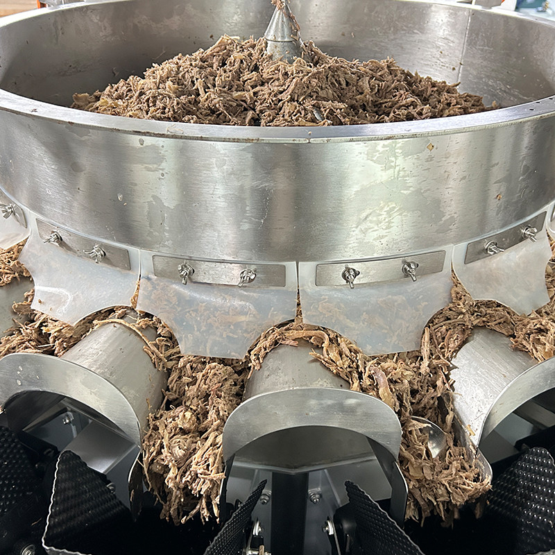 Voedsel voor natte en droge huisdieren Multihead Weiger Packing Machine Hond en kat Voedsel met een gewicht van 120g 240g 400g 1kg Pouch Packing Machine