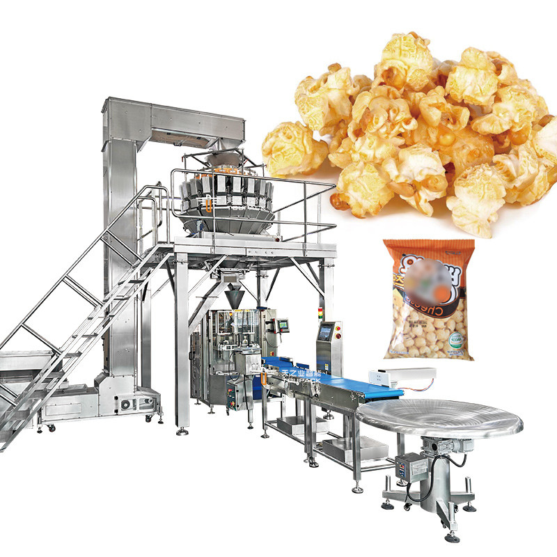 Automatische verticale weegmachine voor het vullen van zakjes Snack koffiebonen Cereal hondenvoer Rijst pindakaartjes gedroogd fruit verpakkingsmachine
