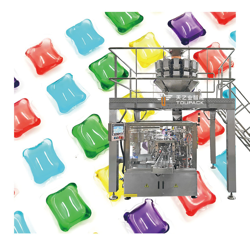 Tablettenwasmiddel verpakkingsmachine vaatwasser wasmiddel tabletten pods zak verpakkingsmachine vaatwasser gel pods zak doos verpakkingsmachine