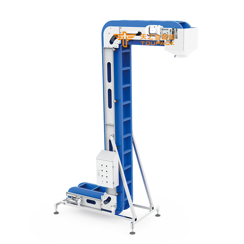 Verticale lifter elevator van voedselkwaliteit met hoge capaciteit Z-type baktransporteurs voor suiker/granen