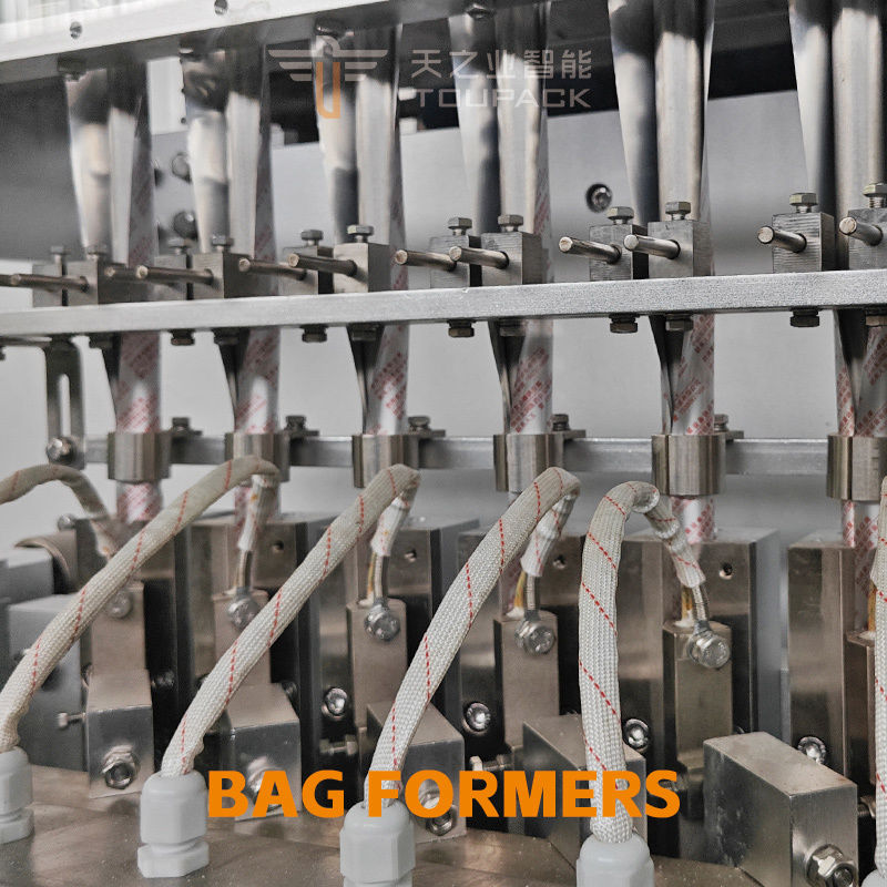 Volautomatische Vffs Ketchup Verpakkings- en Afvulmachine Multi-track Verticale 4-zijden Seal Sachet Tomatensaus Verpakkingsmachine