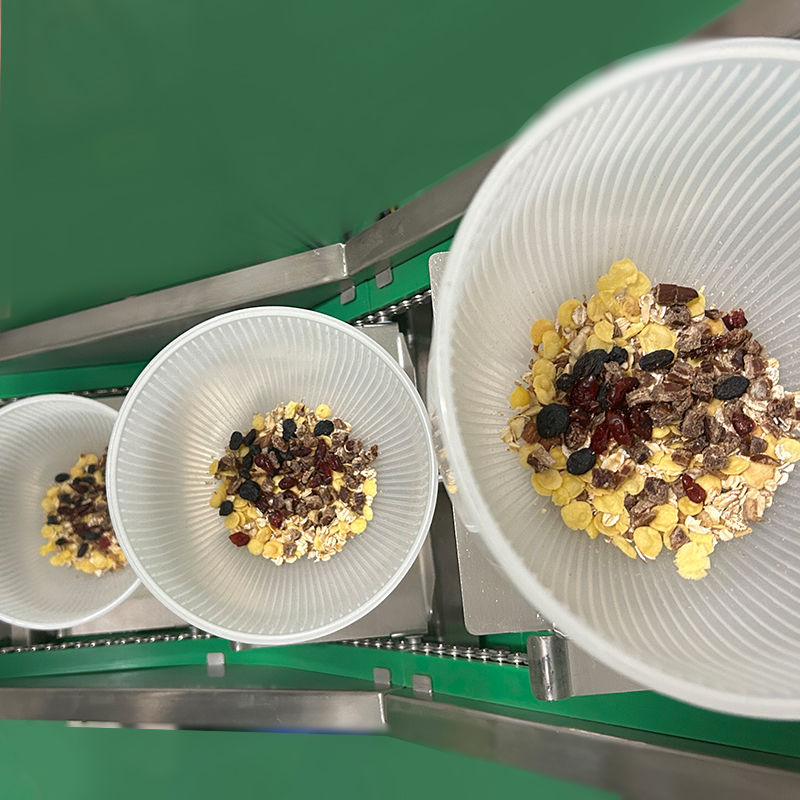 Gemengde noten Gedroogde pinda's en kernen Snack Plastic pot flessen vul- en verpakkingsmachine Vulmachine voor flessen