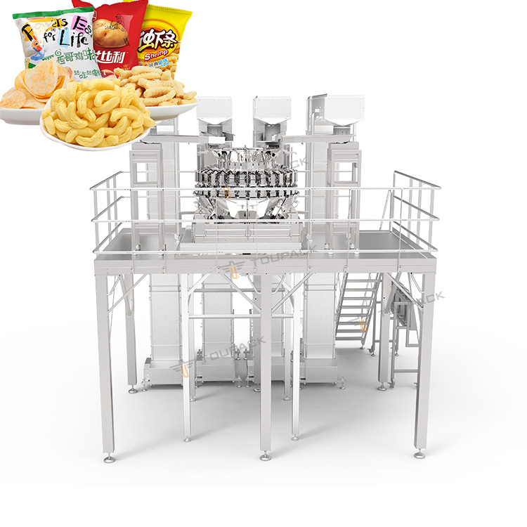 Koekjes Biscuit Tray Verpakking Sachet Verpakking Kartonneermachine Koekjesdoos Verpakkingsmachine Op-rand Koekjes Verpakkingsmachine