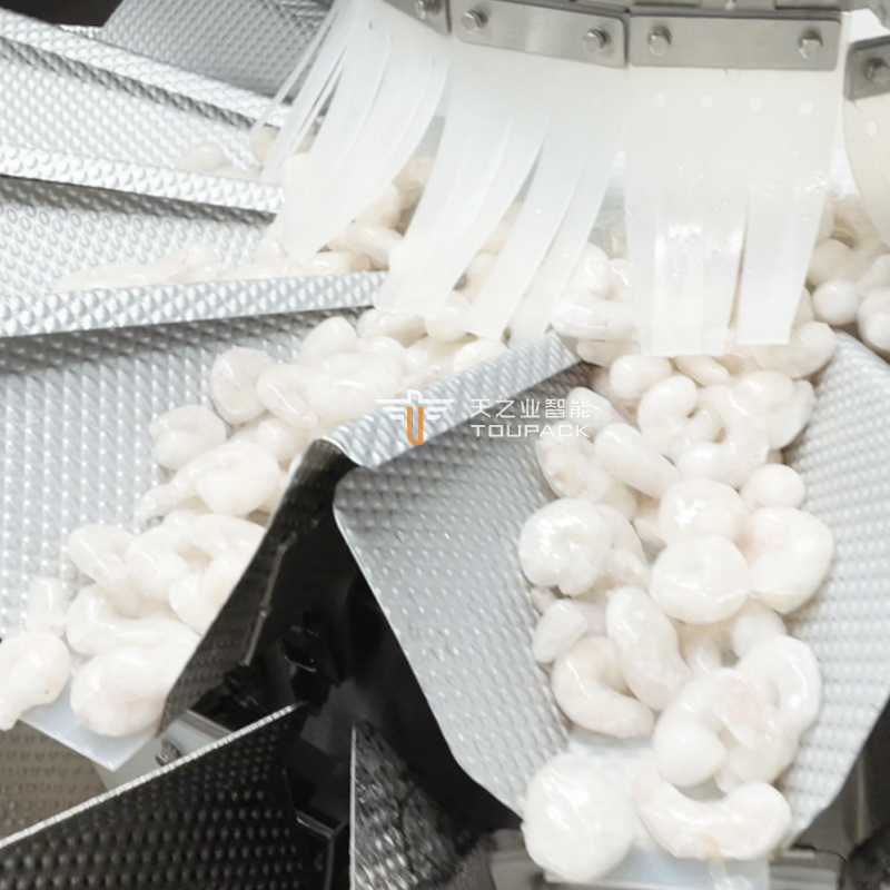 1kg 2kg Kip Vlees Nuggets vleugels Vlees voorgebouwd zak Multihead Weiger Stand up zak Rotary vul zegel verpakkingsmachine