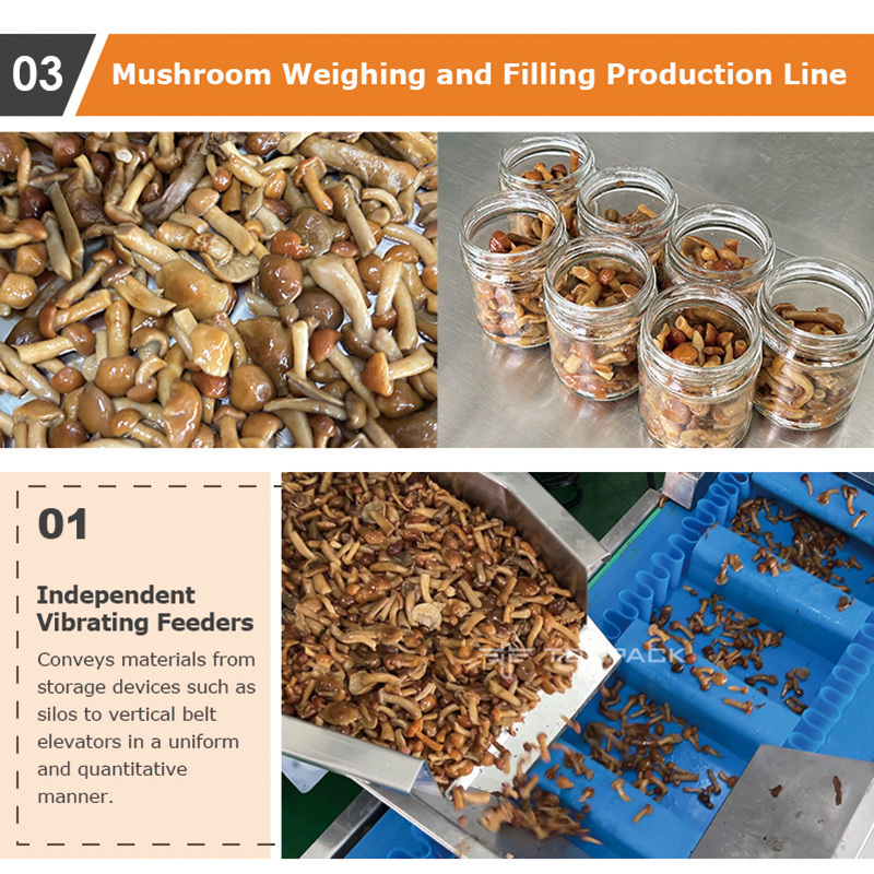 Automatische kip-rundvlees jerky ritssluiting voorgevormde weeg- en vulverpakkingsmachine voor diepgevroren zeevruchten in Doypack-zakken