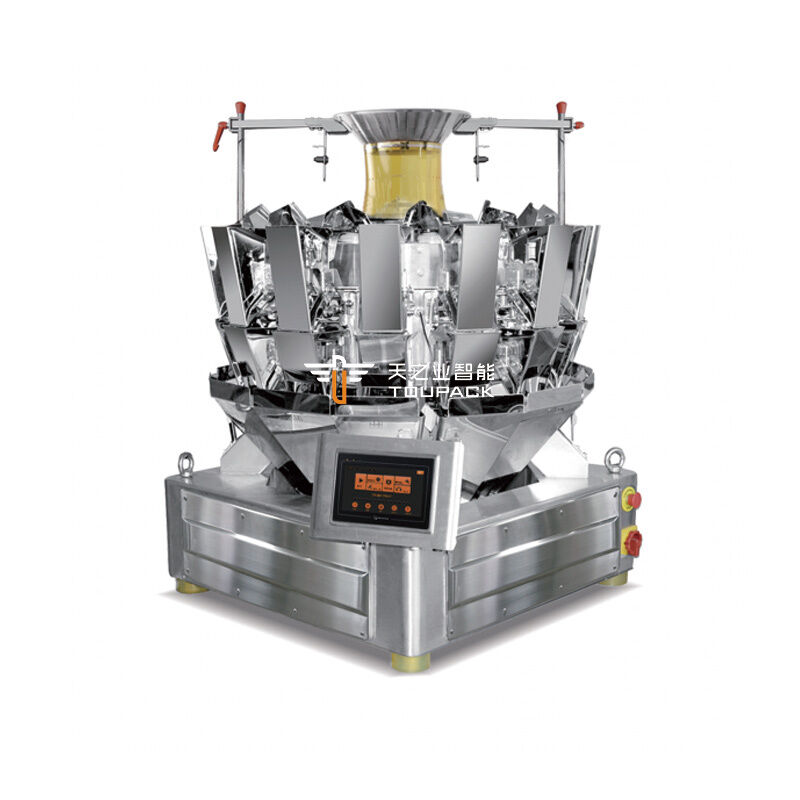 Volledig automatische kruiden verticale vorm vulzegelmachine (vffs) met multihead weegmachine