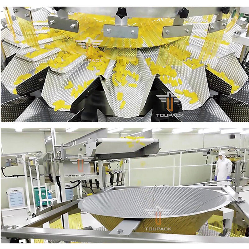 Hoge nauwkeurigheid gedroogde pruim granule plastic fles verpakkingsmachine lijn voor snoep popcorn snack pot vulmachine