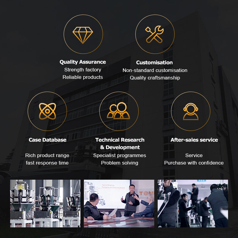 Voorbereide maaltijdverpakkingsmachine Schroefweger Tray Verpakkingslijn Met Schroefvoeding Multihead Weiger