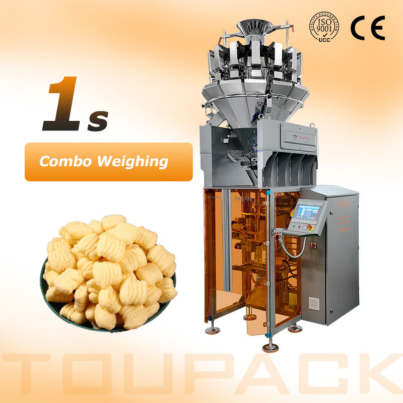 Chips/ Cashew/ Peanut Multi Heads Weighing Packing Fully Automatic Multi-function 10/14 Heads Packaging Machine