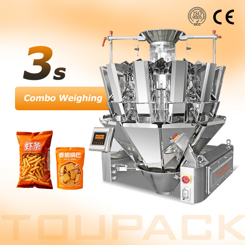 Automatische verpakkingsproductielijn van hoge kwaliteit 10-500 g Verticale verpakkingsmachine voor aardappelschips Noten Gepofte snacks Huisdierenvoer