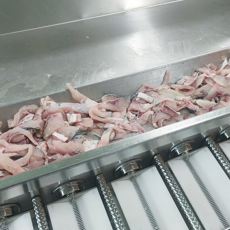 Multiheadweger met 7 koppen, voor plakkerige zeevruchten en verse producten