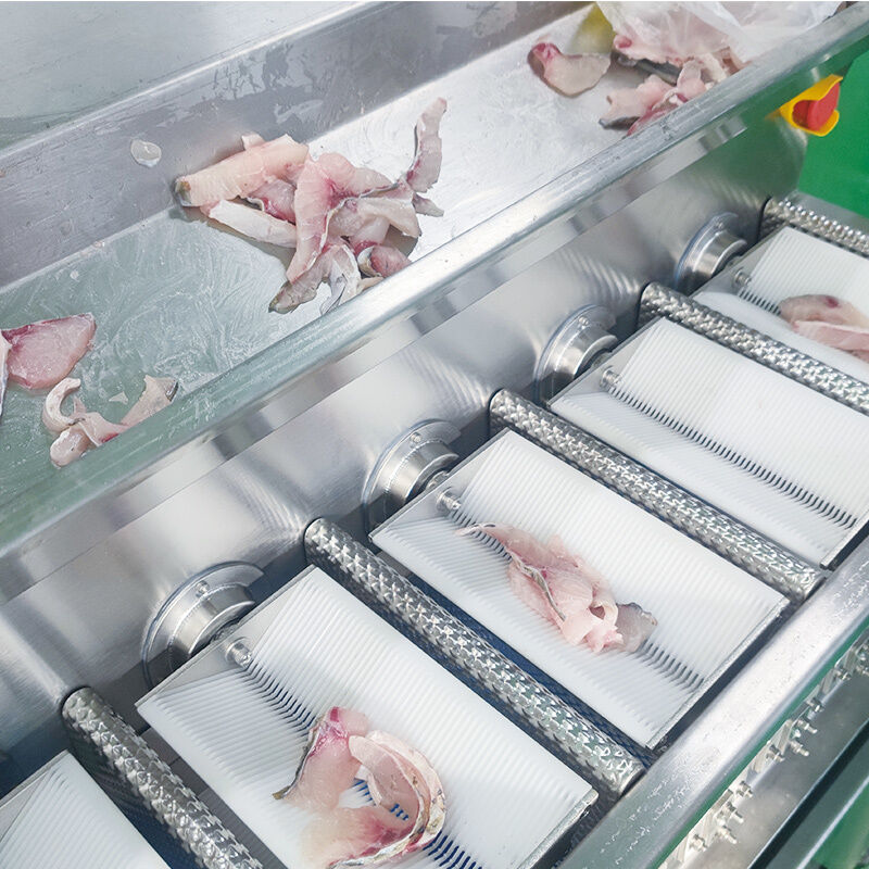 Multiheadweger met 7 koppen, voor plakkerige zeevruchten en verse producten