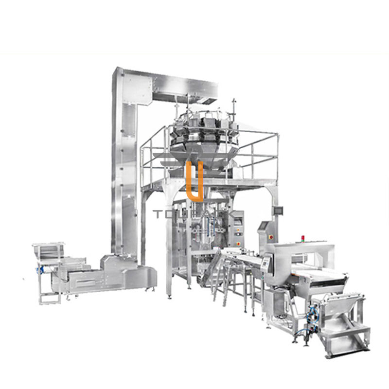 120bag/Min High Accuracy Multihead Weigher-Verpakkingsmachine voor Kaas en Uihoepels