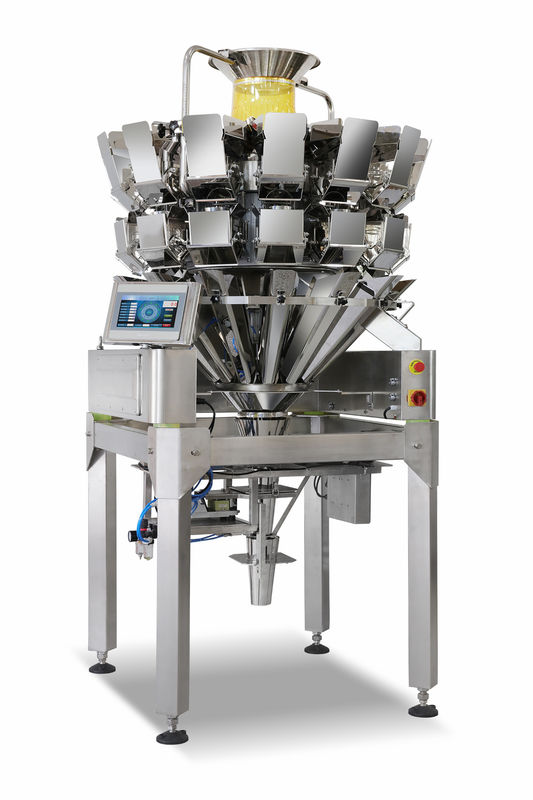 MCU-het Voedsel Verpakkende Machine van de Systeem1.6l Snack met 7“ Kleurentouch screen