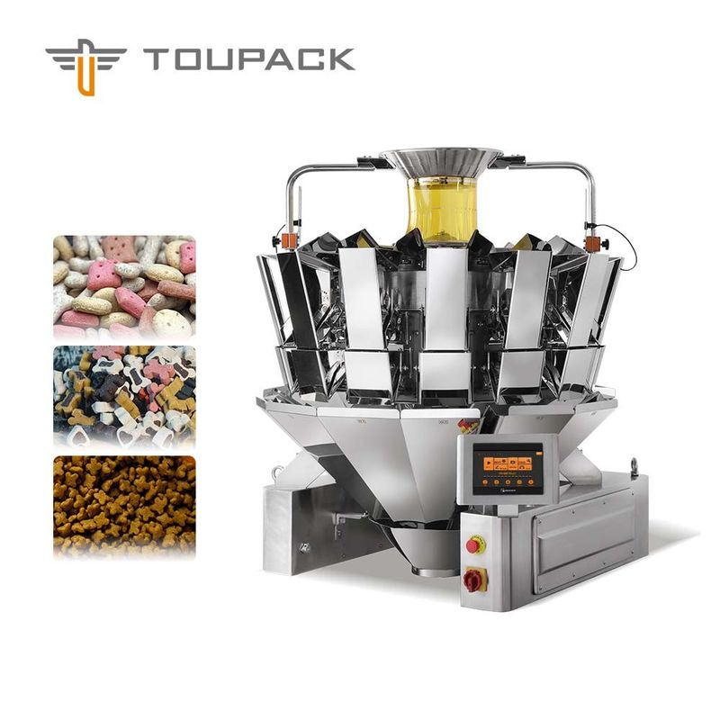MCU-het Voedsel Verpakkende Machine van de Systeem1.6l Snack met 7“ Kleurentouch screen