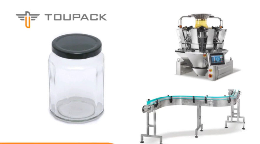 De Weger van SUS304 Multihead Auto Wegend en Verpakkend Systeem voor Cherry Frozen Fruits In Boxes