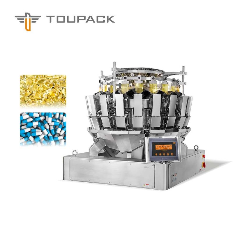 PLC SS304 2.5L 5L Automatische het Wegen en Verpakkingsmachine voor Pillengeneeskunde