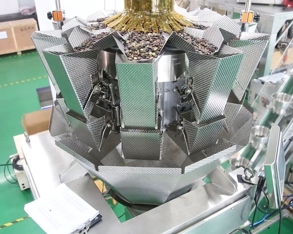 10 machine van de vultrechters0.5l 1.2L de Lineaire Weger voor Uiterst klein Mesh Material Like Salt Sugar