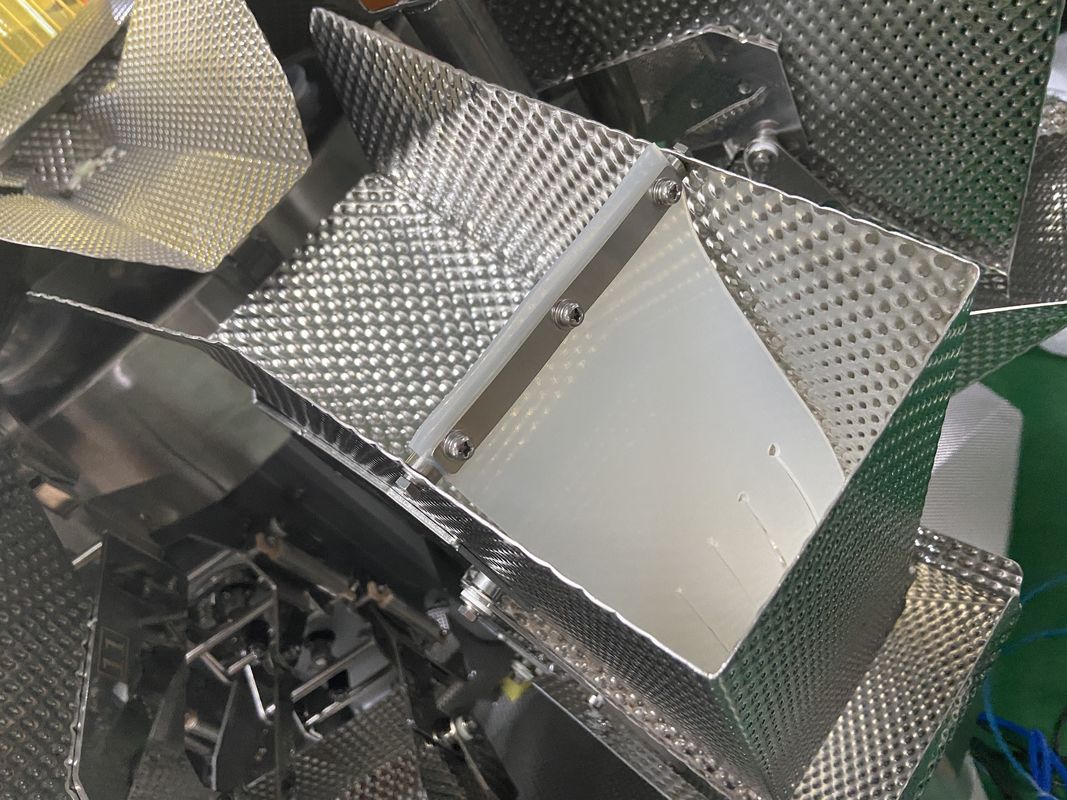 14 de Machine van de de Wegersverpakking van vultrechtersmultihead 0.8L 1.6L 2.5L voor Breekbare Vruchten