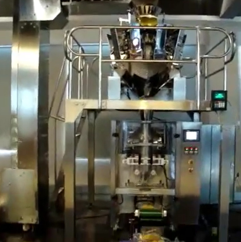 60BPM 10 Hoofdmultihead-Weger voor Snackspaanders 5L 2,5 L 1,6 L