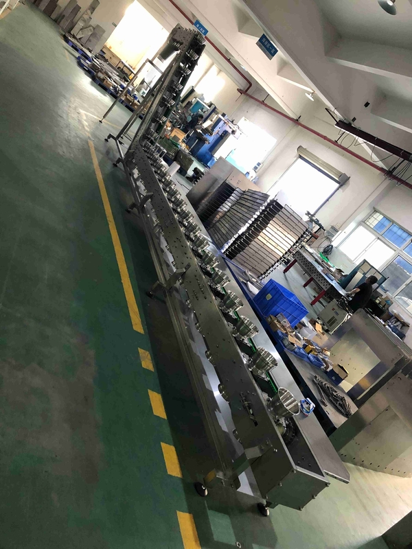 0.75KW het Type van het Voedsel Veilige Kom van de groenten in het zuur Verpakkende Machine Meetbare Alcoholistentransportband voor Flardenblokken
