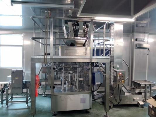 Van de de Wegerscombinatie van Multihead van het roestvrij staal de Industriële Gebruik Wegende Machine M14L1.6