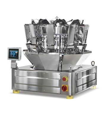 SUS304 automatische weegvulmachine voor gegranuleerde en poedervormige producten