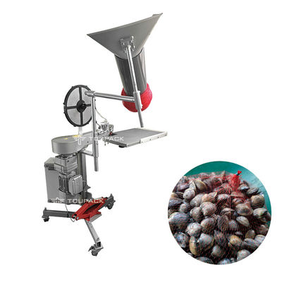 800W Mesh Net Bags Packing Machine-Fruit en de Plantaardige Machine van de Zeeschelpenverpakking