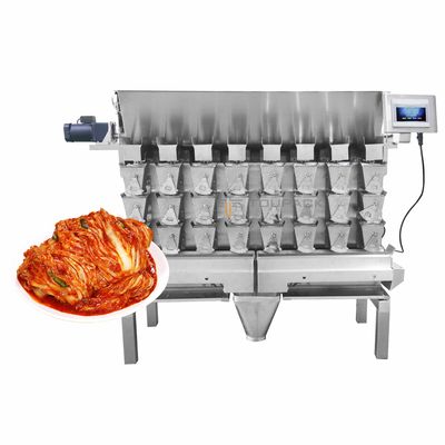 Hoge Waterdichte de Verpakkingsmachine van Nauwkeurigheidsplum candy kimchi pickle weighing