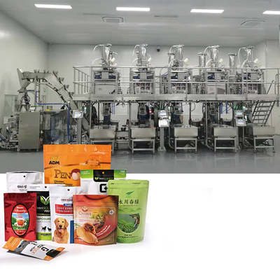 MCU-Zak die en het Verzegelen van de Zaknoten van Premade van de Machineritssluiting de Verpakking van de het Voedsel voor huisdierenkorrel vullen