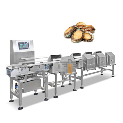 De waterdichte Vissenabalone Hoge snelheid van de het Gewichtssorteermachine van Seadfood