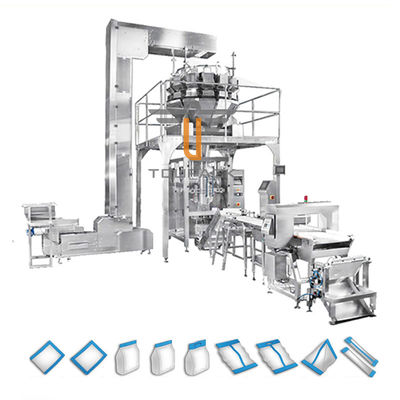 De Verpakkingsmachine van het hoge snelheidssuikergoed met Filmdikte 0.040.08mm 100g-5000g-Capaciteit
