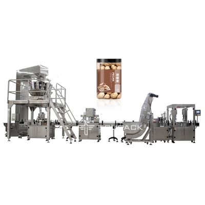 Het Voedsel Verpakkende Machine 25-30 van de hoge snelheidssnack Zakken/Min ≤±1% Nauwkeurigheids