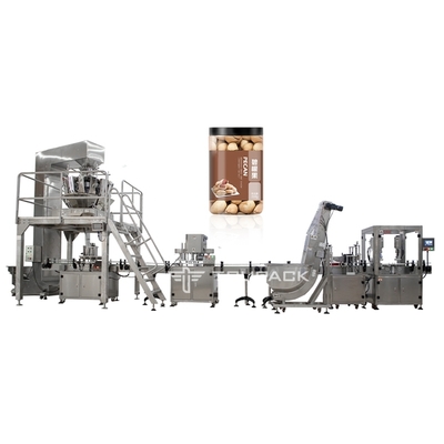 PLC van 220V 50Hz het Blik van de Controledrank het Vullen het Materiaal van het Machineroestvrije staal