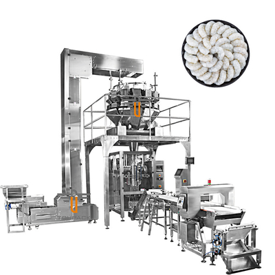 250 g Schelpdieren Bevroren Zeevruchten Gedroogde Garnalen Vis Verpakkingsmachine Waterdicht Automatisch wegen