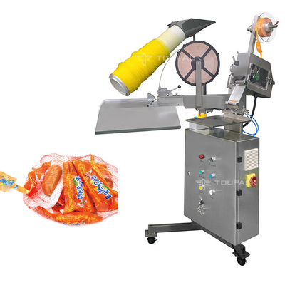 Verpakkingsmachine voor zakjes met fruit- en groentenmaas