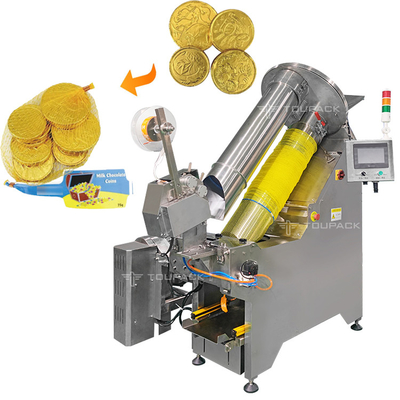 Automatische netzakverpakkingsmachine voor gouden munten